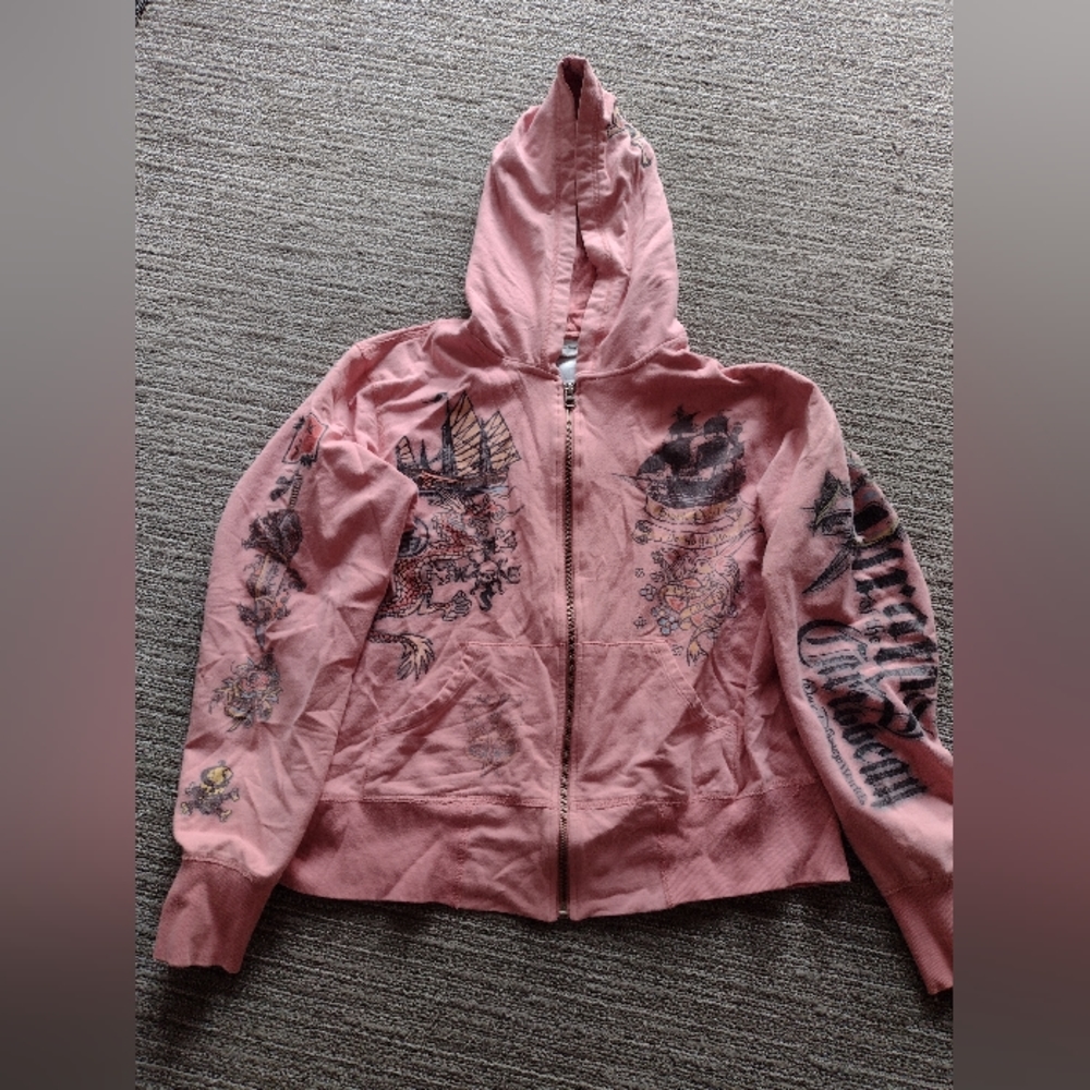 Pirates of the Caribbean zip front hoodie size xl